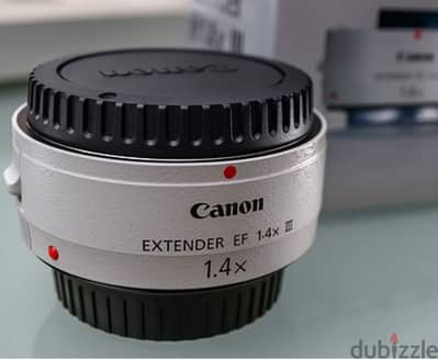 قطعه لزيادة زوم العدسات canon extender 1.4x