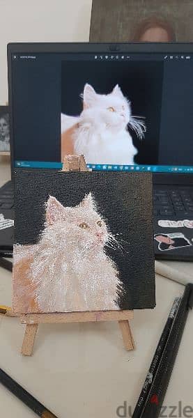 Mini pet paintings