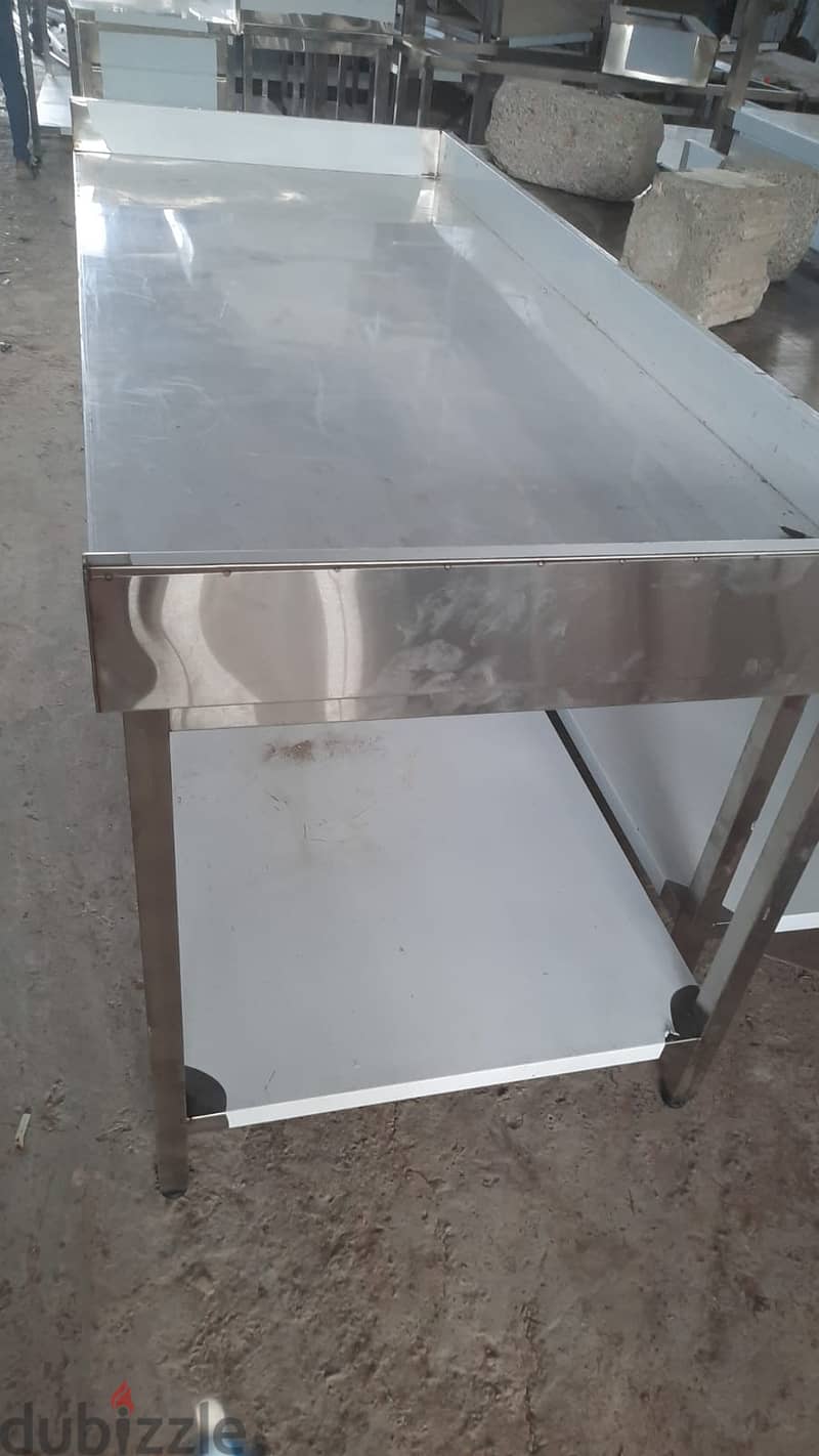 steel fabrication and kitchen equipments. Delivery available 1