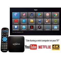 Android Tv box with 1year Subscription