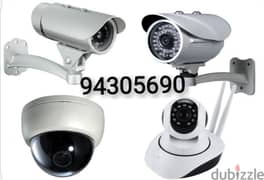 CCTV camera security system wifi router fixing