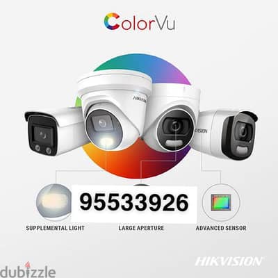 All type of CCTV Camera  Hikvision HD turbo 1080p  Ip camera HD