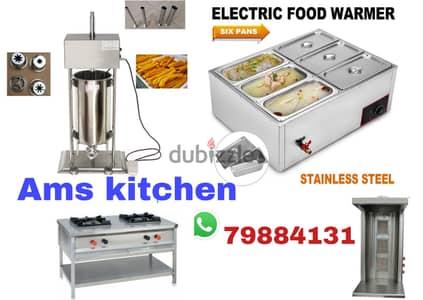 stainless kitchen equipments. Delivery available all over oman