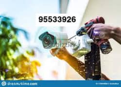 CCTV camera technician repring selling home shop service