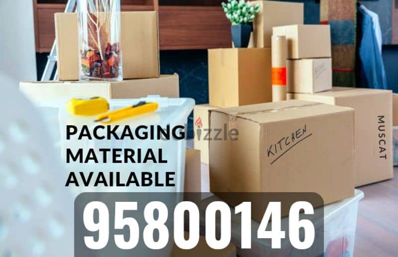 House Shifting, Packing materials, Artificial grass, Rubbish Disposal, 6