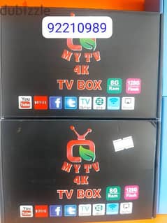 new my tv 4k. android tv available woth one year subscription