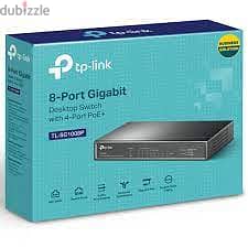 TP-Link 8-Port Gigabit Desktop PoE+ Switch {Discount Price} 0