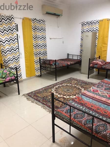 Bed space available for rent in Al Ghubra behind aster Al Raffa Hosptl 2