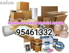 We have All kind of packing material available