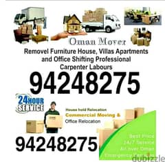 PACKERS & MOVERS LOADING UNLOADING house shifting villa office all oma
