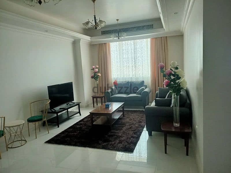 Furnished Flat in Al Qurum beside AlMaya market and gym flex 0