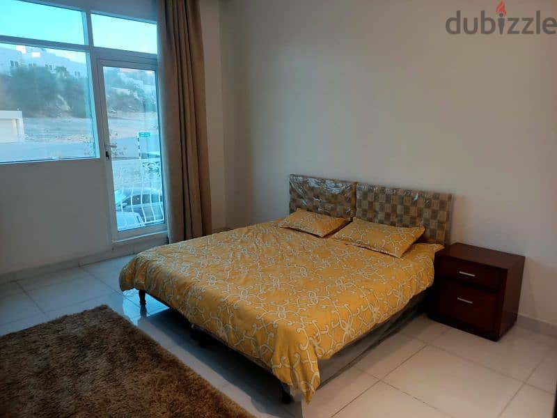 Furnished Flat in Al Qurum beside AlMaya market and gym flex 12