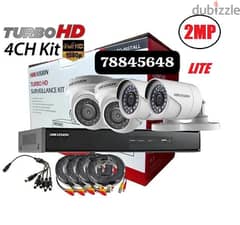 All type of CCTV Camera  Hikvision HD turbo 1080p  Ip camera HD