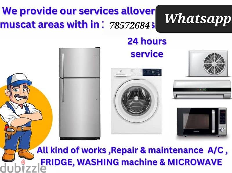 24/7 available at your door step refrigerator &freezers technishan 0