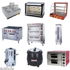 All kinds of restaurant and coffee shop equipments