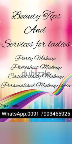 Make-up Services for ladies 0