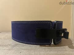 Gym Leather Lifting Lever belt