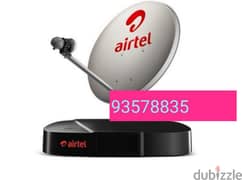 Airtel hd receiver with 6months tamil telgu kannada malyalam pac 0