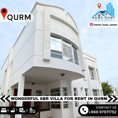 QURM | 6 BR COMMUNITY VILLA  IN PRIME LOCATION