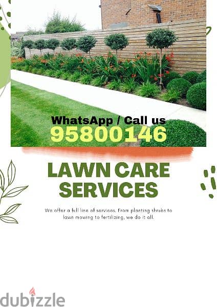 Garden Maintenance, Plant Cutting, Artificial grass,Grass Cutting,Tree 1