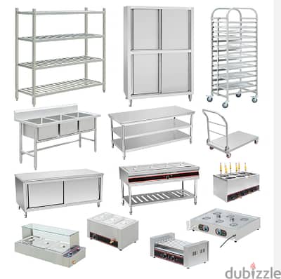 All kinds of kitchen equipments. delivery available all over oman