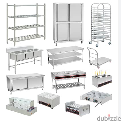 All kinds of kitchen equipments. delivery available all over oman 0