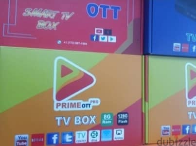 Yellow model Android Box All Country Channel Working Year Subscription