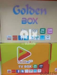 Android box new latest model with 1year subscription