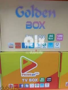 Android box new latest model with 1year subscription