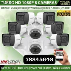 We all kind of IT WORKS
CCTV Cameras Hikvision HD Turbo 
Dhaua brand