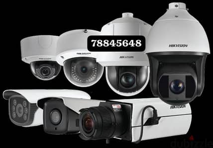 All type of CCTV Camera  Hikvision HD turbo 1080p  Ip camera HD