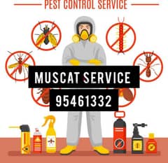 Pest Control service is available all over Muscat