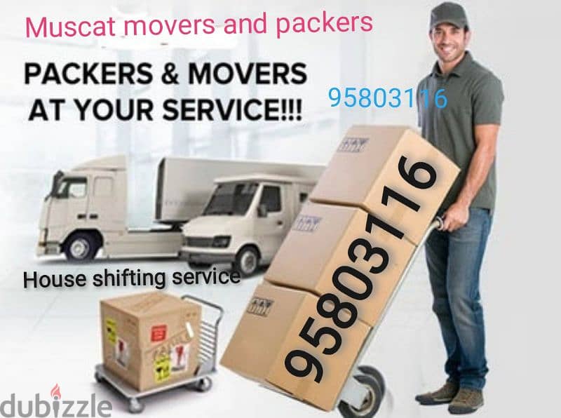 Muscat Movers and packers Transport service all over hsisheheh 0