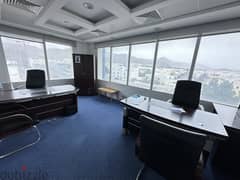 Ready Office space to move in with all ammenities in Al khuwair