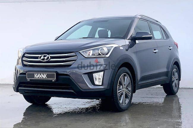 GCC 2018 Hyundai Creta GLS SUV // Free Warranty // Instalments 0