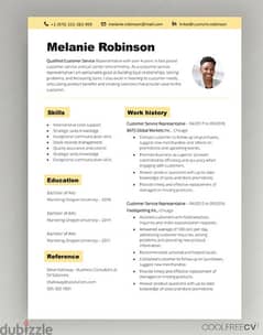 عمل سيره ذاتيه بطريقه احترافيه Professional Cv