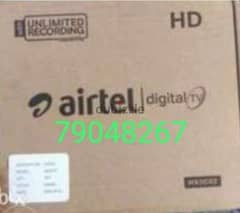 New Full HDD Airtel set top box with 6months malyalam tamil telgu 0