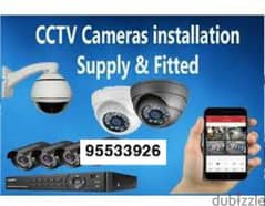 CCTV camera wifi router intercom door lock installation selling fixing