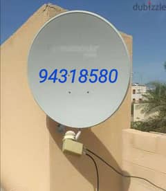 satellite installation and tv fixing receivers fixing