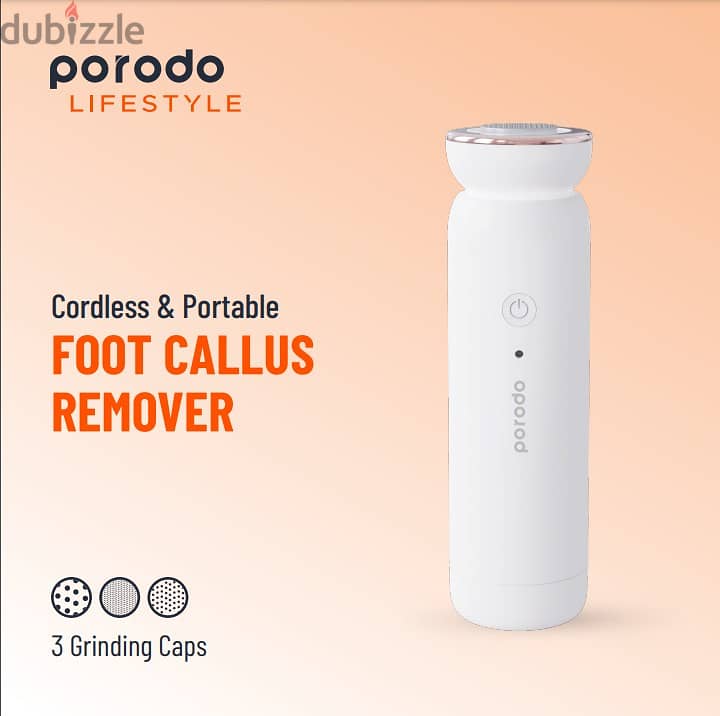Porodo Wireless & portable Foot Callus Remover PD-LSMFCR  (Box Packed) 1