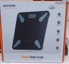 Porodo Smart Boody Scale PD-LSBSC- BK (BoxPacked) 0