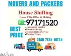 house shifting mover service