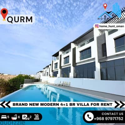 QURM | BRAND NEW MODERN 3+1 BR VILLA