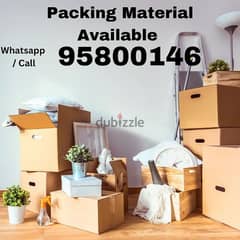 We have Packing material, Boxes, Safety polybags, Wrapping Roll, Foils