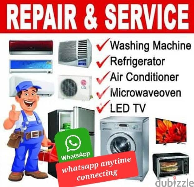 AC FRIDGE WASHING MACHINE SERVICE ND INSTALLATION REPAIRING 0