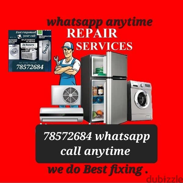 AC FRIDGE WASHING MACHINE SERVICE ND INSTALLATION 0