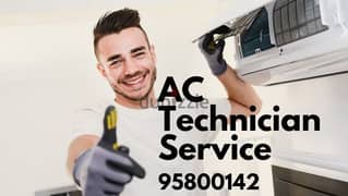 AC Technician installation service maintenance Gas refiling Repair
