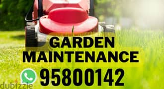 Plants cutting,Tree Trimming,Artificial grass,Lawn care,Pots,Soil,Seed