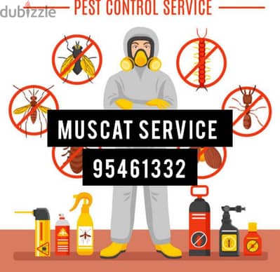 Muscat Pest Control Services/ Insects Cockroaches Rat Lizard solution