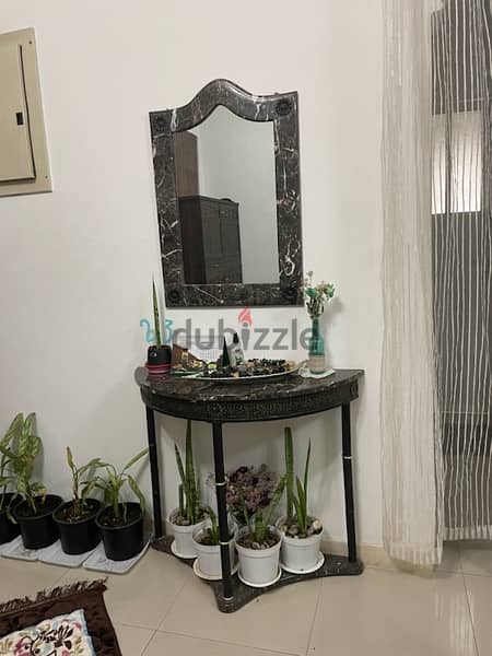 console table with mirror 3